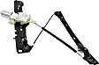 Front, Driver Side Window Regulator, Power, Base Model