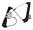 Front, Passenger Side Power Window Regulator, Without Motor
