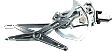 1995 BMW M3 Lightweight - Front, Driver and Passenger Side Power Window Regulator, With Motor, E36, Coupe, Convertible