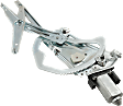 1995 BMW M3 Lightweight - Front, Driver and Passenger Side Power Window Regulator, With Motor, E36, Coupe, Convertible