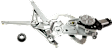 Front, Passenger Side Window Regulator, Power, With Motor, Base Model, For Models Without Tip-Switch Function, E36 Sedan, Production Date To 9-1993