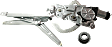Front, Driver Side Window Regulator, Power, With Motor, Base Model, For Models Without Tip-Switch Function, E36