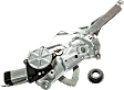 Front, Driver Side Window Regulator, Power, With Motor, Base Model, For Models Without Tip-Switch Function, E36