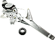 Front, Driver Side Window Regulator, Power, With Motor, Base Model, For Models Without Tip-Switch Function, E36