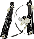 Front, Driver Side Power Window Regulator, With Motor
