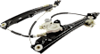 Front, Driver Side Power Window Regulator, With Motor