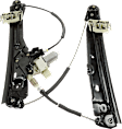 Front, Driver Side Power Window Regulator, With Motor