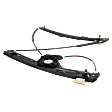 Front, Passenger Side Power Window Regulator, Without Motor