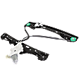 Front, Passenger Side Power Window Regulator, With Motor