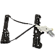 Front, Driver Side Power Window Regulator, With Motor