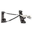 Front, Driver Side Power Window Regulator, With Motor