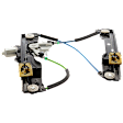 Front, Driver Side Power Window Regulator, With Motor