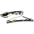 Front, Driver Side Power Window Regulator, With Motor