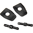 47237 Universal Windshield Washer Nozzle, 0.55 in. Height, 1.32 in. Length, 0.31 in. Mounting Hole Diameter