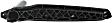 2011 BMW X6 - Door Pull Strap - Front or Rear, Passenger Side, Black