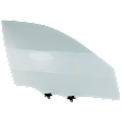 Front, Passenger Side Door Glass, Green Tint, With Clip, Replaces NAGS No. DD09166GTY