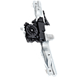 Rear, Driver Side Window Regulator, Power