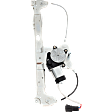 Rear, Driver Side Window Regulator, Power