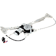 Rear, Driver Side Window Regulator, Power