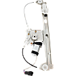 Rear, Driver Side Window Regulator, Power