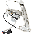 Rear, Driver Side Window Regulator, Power