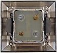 49245 Front, Passenger Side or Rear, Driver or Passenger Side Window Switch, Chrome