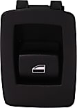Front or Rear, Driver or Passenger Side Window Switch, Black
