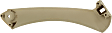 Grab Handle, Plastic, Front or Rear, Passenger Side, Beige, Underside of Grab Handle