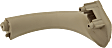 Grab Handle, Plastic, Front or Rear, Passenger Side, Beige, Underside of Grab Handle