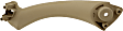 Grab Handle, Plastic, Front or Rear, Driver Side, Beige, Underside of Grab Handle