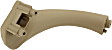 Grab Handle, Plastic, Front or Rear, Driver Side, Beige, Underside of Grab Handle