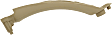 Grab Handle, Plastic, Front or Rear, Driver Side, Beige, Underside of Grab Handle