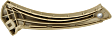 Grab Handle, Plastic, Front or Rear, Driver Side, Beige, Underside of Grab Handle