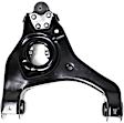 520-125 Front, Driver Side, Lower Control Arm, Steel, OE Solutions Series