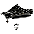 520-179 Front, Driver Side, Upper Control Arm, OE Solutions Series