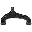520-185 Rear, Driver or Passenger Side, Upper Control Arm, With ball joint(s), Steel, OE Solutions Series