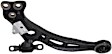 520-404 Front, Passenger Side, Lower Control Arm, Iron, OE Solutions Series