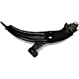 520-424 Front, Passenger Side, Lower Control Arm, With ball joint(s), Steel, OE Solutions Series