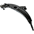 520-424 Front, Passenger Side, Lower Control Arm, With ball joint(s), Steel, OE Solutions Series