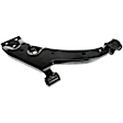 520-446 Front, Passenger Side, Lower Control Arm, Without ball joint(s), Steel, OE Solutions Series