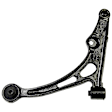 520-568 Front, Passenger Side, Lower Control Arm, Iron, OE Solutions Series