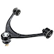 520-593 Front, Driver Side, Upper Control Arm, Iron, OE Solutions Series
