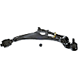 520-828 Front, Passenger Side, Lower Control Arm, Steel, OE Solutions Series