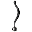 520-889 Front, Driver Side, Lower, Rearward Control Arm, Iron, OE Solutions Series
