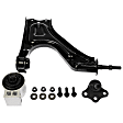 521-529 Front, Driver Side, Lower Control Arm, Steel, OE Solutions Series