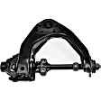 521-627 Front, Driver Side, Upper Control Arm, With ball joint(s), Steel, OE Solutions Series