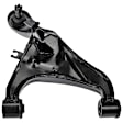 521-695 Rear, Driver Side, Upper Control Arm, Steel, OE Solutions Series