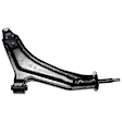 522-105 Front, Driver Side, Lower Control Arm, With ball joint(s), Steel, OE Solutions Series