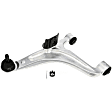522-626 Rear, Passenger Side, Upper Control Arm, Aluminum, OE Solutions Series