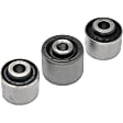 523-082 Steering Knuckle Bushing - Rubber and Steel, Direct Fit, Set of 3
